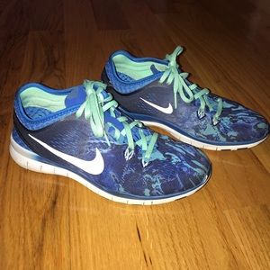 Nike Free 5.0 Blue Sneakers